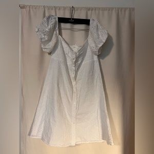 Oak And Fort White eyelet sundress Size M